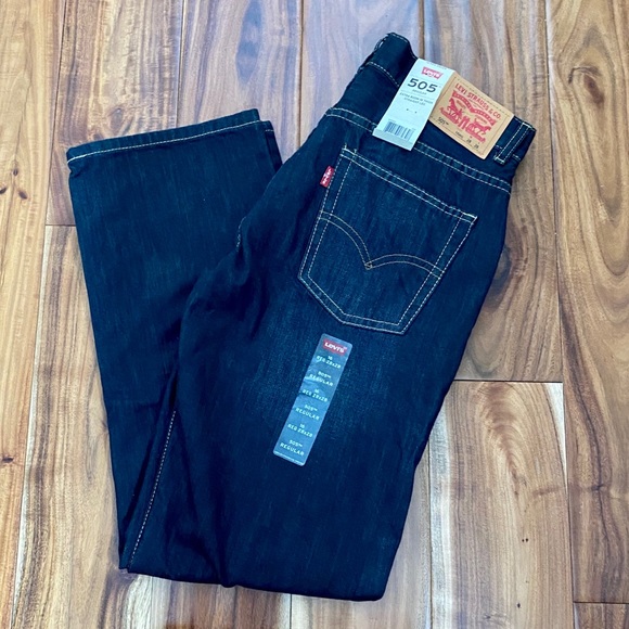 Levi's Other - Boys 505 Regular Fit Jeans, Size16 (28x28)